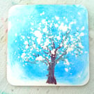 Art coasters blossom 