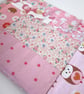 Pink Owl Patchwork A5 Journal - Image 5