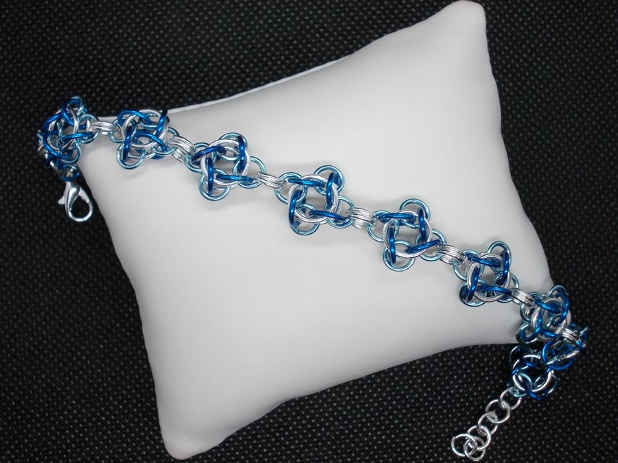 SALE - Swirling seas bracelet