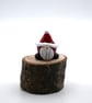small glass father Christmas keepsake figure - Image 3