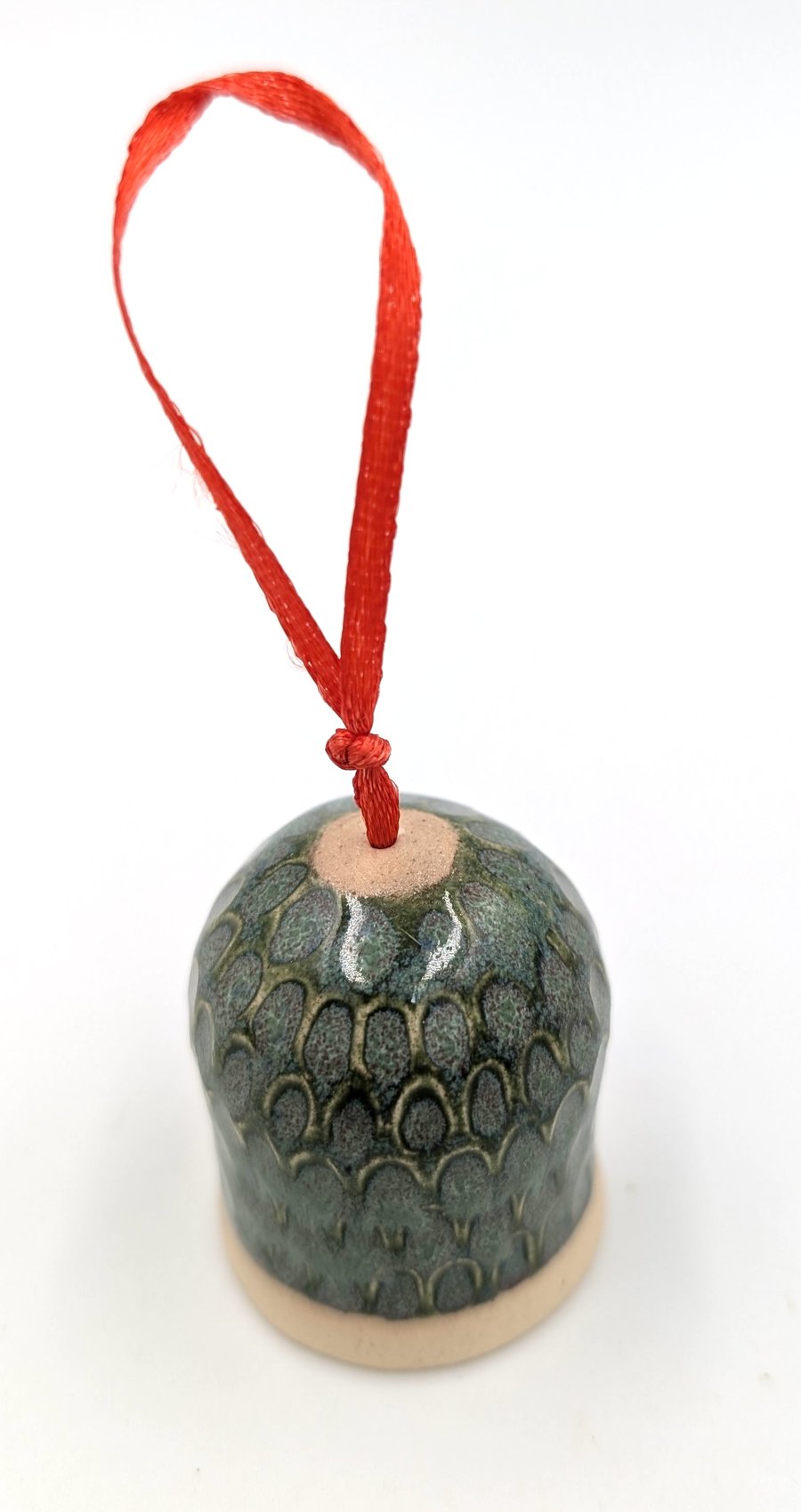 Ceramic Bell Christmas Decoration