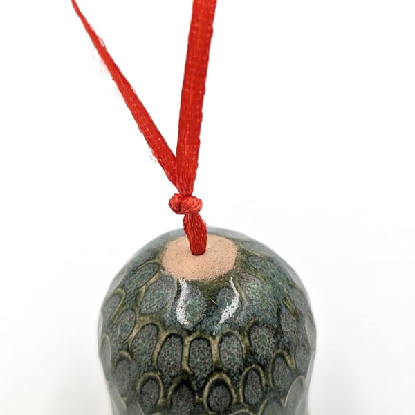 Ceramic Bell Christmas Decoration