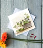 Hovis Tin with Pansy & Ivy - Greetings Card - Image 2