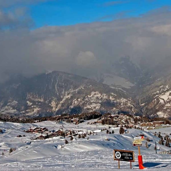 Courchevel 3 Valleys French Alps France Photograph Print