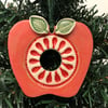Ceramic Apple decoration 