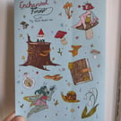 A6 Enchanted Forest Sticker Sheet