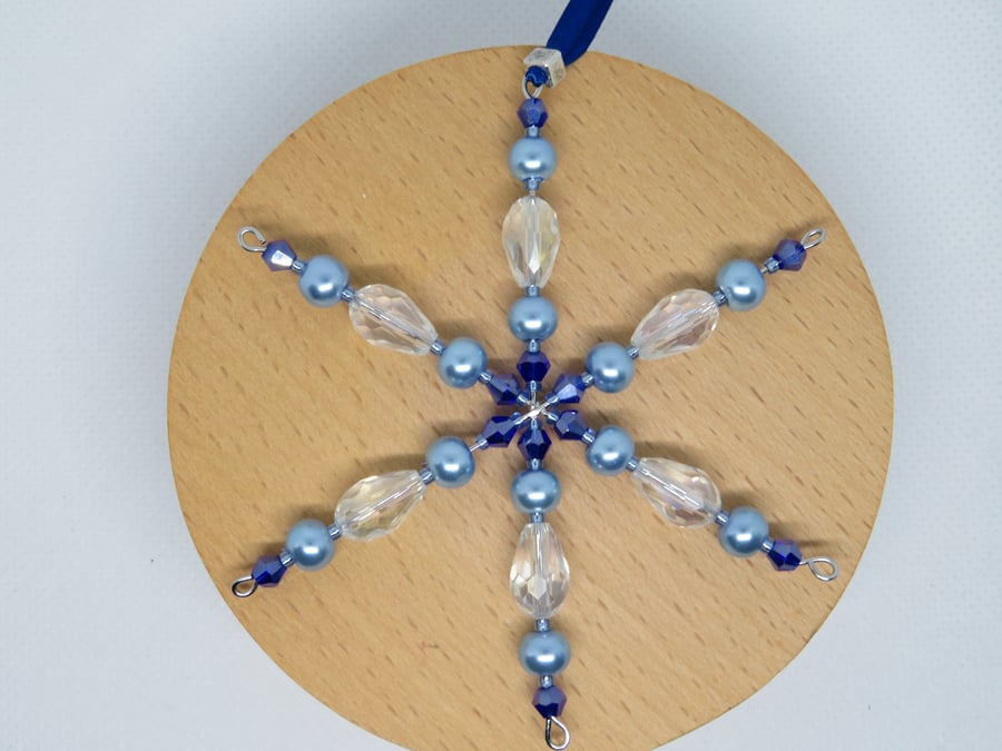 Light blue snowflake