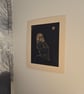 Original Hand-painted Bleach Portrait - Barn Owl - Image 6