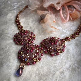 Bronzy sparkle necklace 
