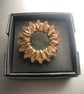  Wrapped cog eco brooch  - Image 2