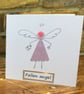 Handmade Birthday card, Funny Angel card, Friendship card, Special friend card - Image 2
