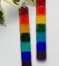 Fused Glass Rainbow  Strip - Image 1