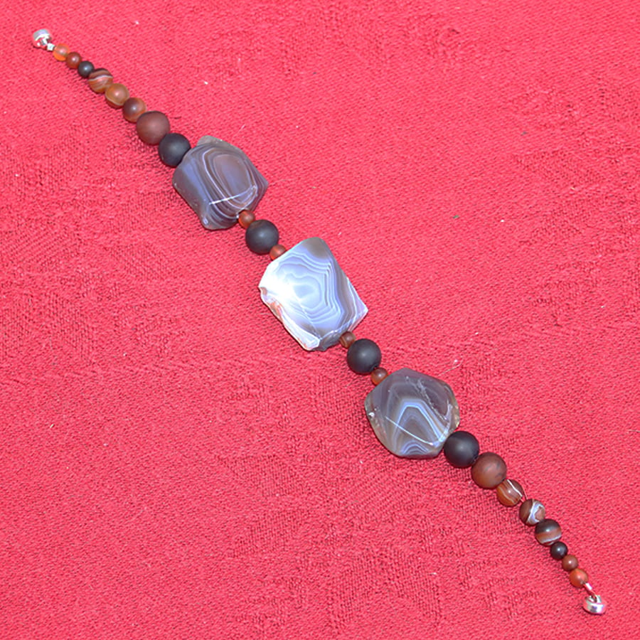 African Agates Bracelet.