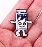 Blur Coffee & TV Pin Badge - Image 2