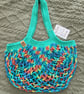 Handmade crochet mesh market bags - Image 3