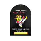 Minion Karate Plaque - Funny wall sign
