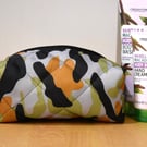 Tropical camo unisex washbag, waterproof and light.