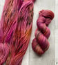 Hand dyed knitting yarn DK BFL Brandywine 100g - Image 2