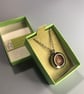 Rhodium Plated locket with recycled wire - Image 3