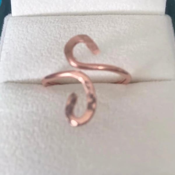 Beautiful ring - Plus Size T - U Anti Tarnish Solid Copper 