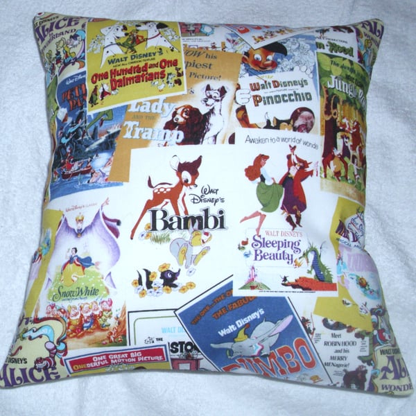 Disney Film Posters Cushion