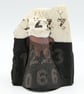 Small Sculpture: Ceramic Sketch: Black Clay Bottle Top