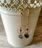Circle loop pin earrings - Image 1