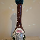 'Walnut' Christmas Gonk Gourd Lamp