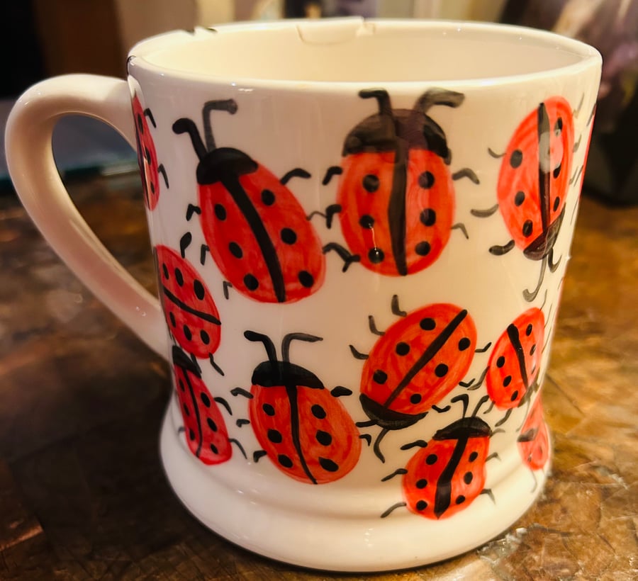 Ladybird mug