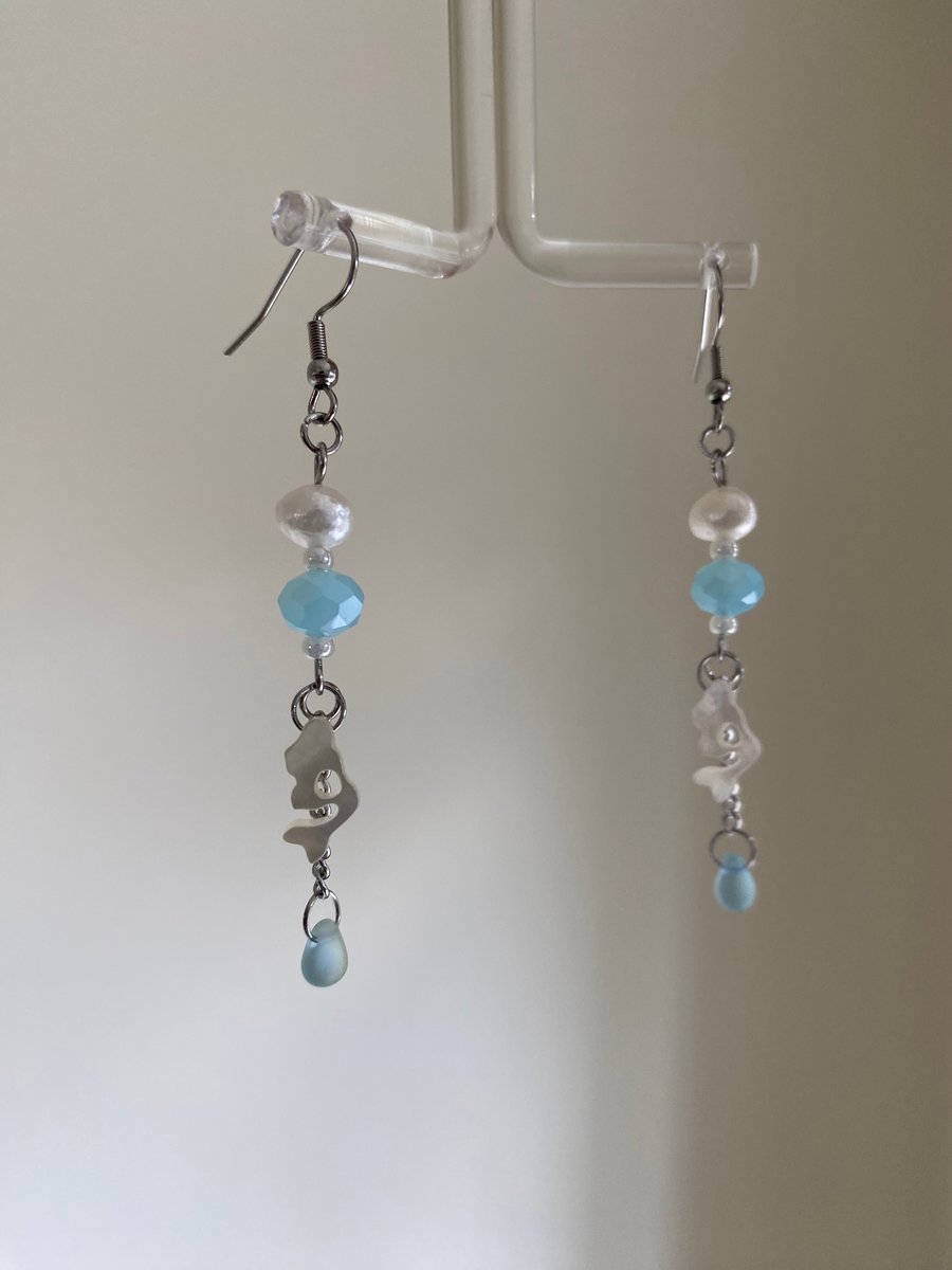 Calypso - Mermaid Silhouette Earrings 