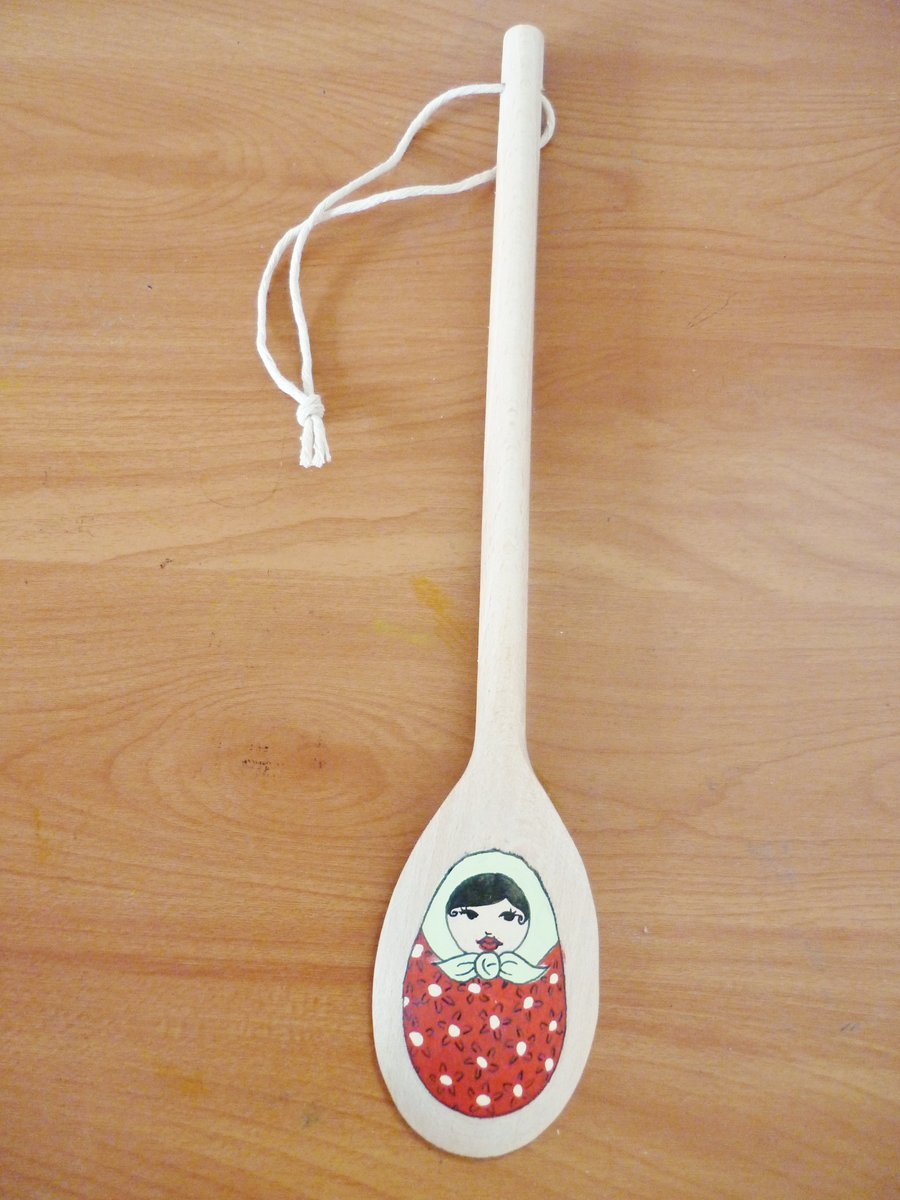 Russian Doll Decorative Spoon - Single