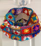 Mini Granny Squares Cowl - Granny Square Neck Warmer