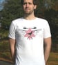 Subversive mens medium slim fit jersey T-shirt - Birds don't have arms