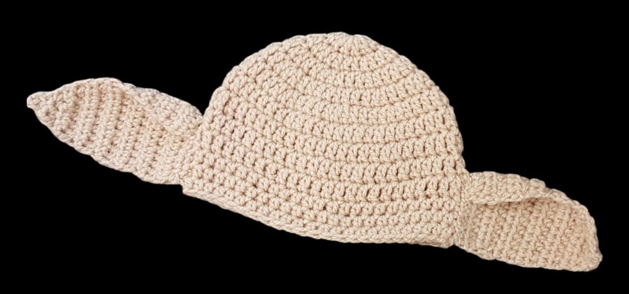 Crochet baby dobby hat 