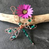 RESERVED -Green Dragonfly Hanging Decoration