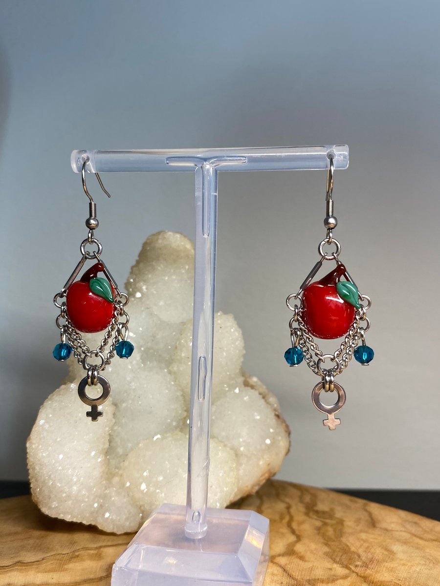 Chappell Roan Inspired Naked in Manhattan Earrings 