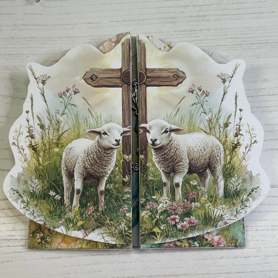 Folio and Rosary - Spring Faith - PB4