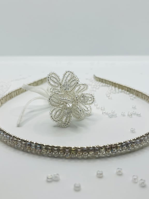 BRIDE BRIDESMAID CRYSTAL HEADBAND