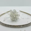BRIDE BRIDESMAID CRYSTAL HEADBAND