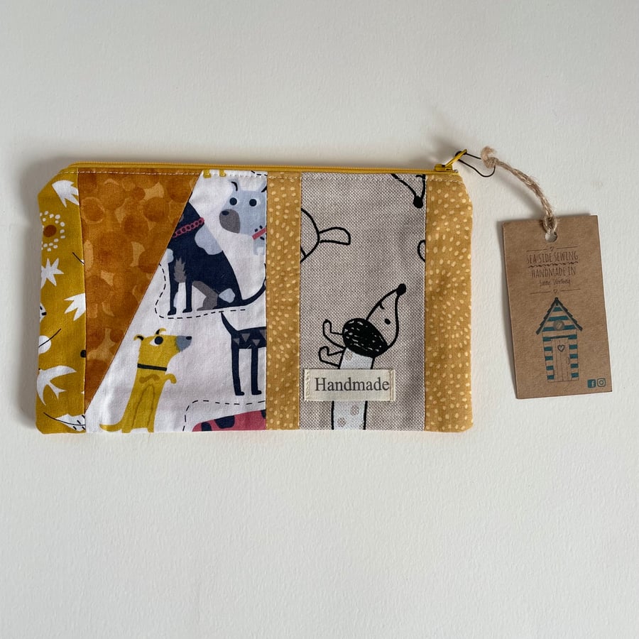 Doggie pencil case, art bag