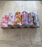 10 x small gift boxes (pinks, purples, autumnal and golds) - Image 5