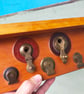 Vintage Tape Measure Key and Letter Rack 16 - Image 2