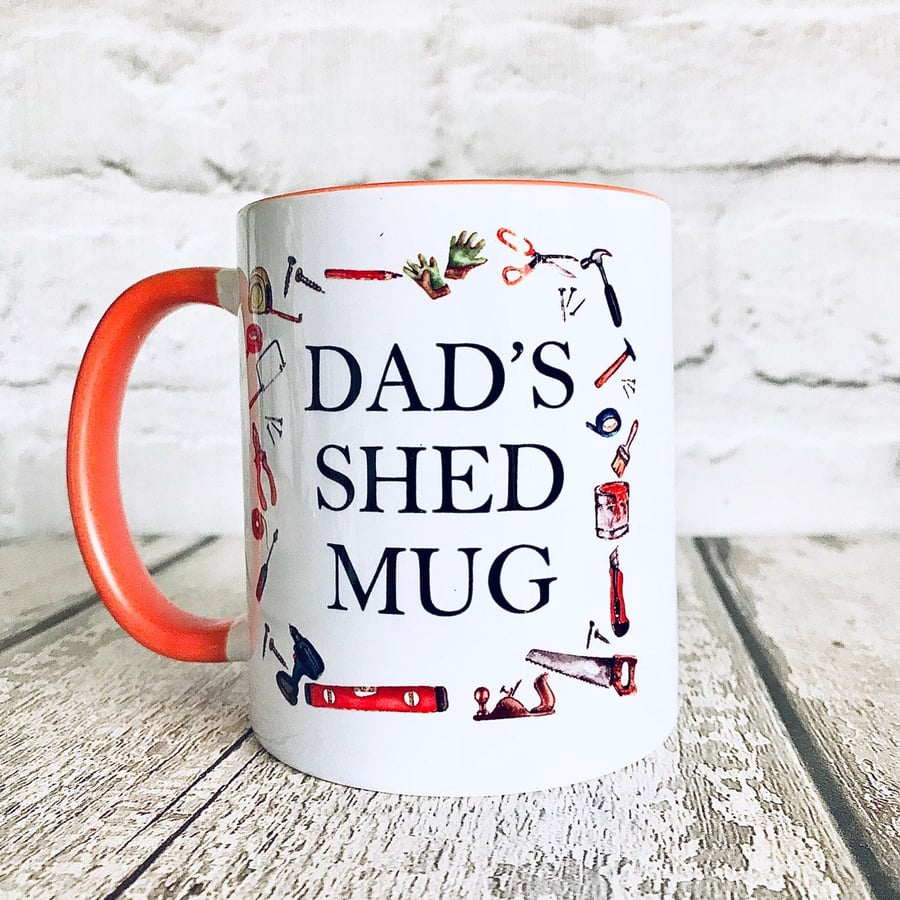 Dad birthday gift, father's day mug for grandad, personalised mug for him, gift 