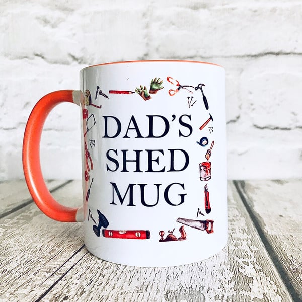 Dad birthday gift, father's day mug for grandad, personalised mug for him, gift 