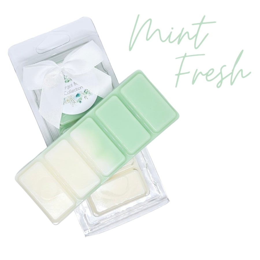 Mint Fresh Wax Melts UK 50G Luxury Natural... Folksy