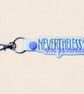 Nevertheless She Persisted Keyring - Embroidered Empowerment Gift - Image 5