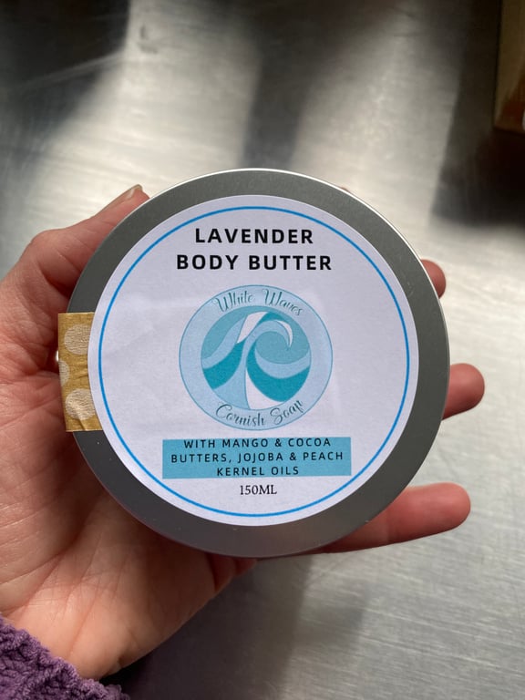 Lavender Body Butter - Whipped natural body butter