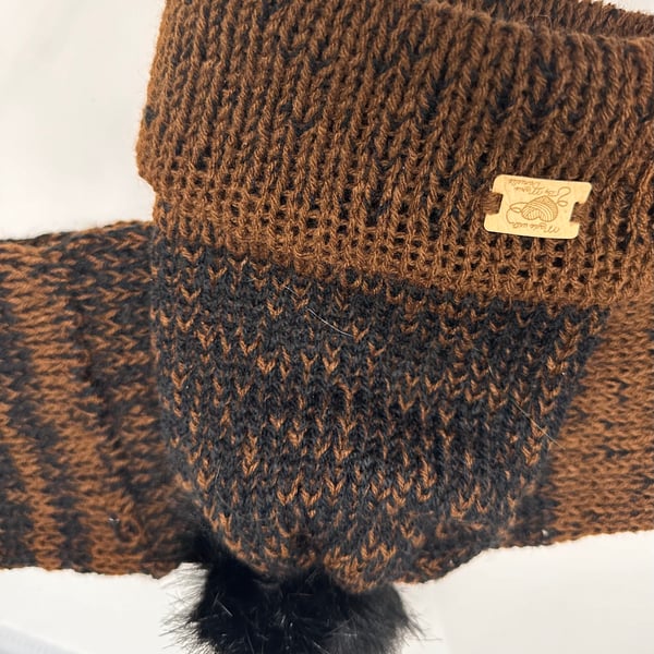 Hat and infinity scarf
