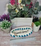 Glasses or trinket basket, hand crocheted  - Image 3