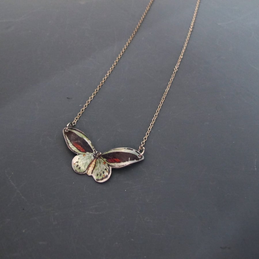 Aluminium Butterfly Pendant